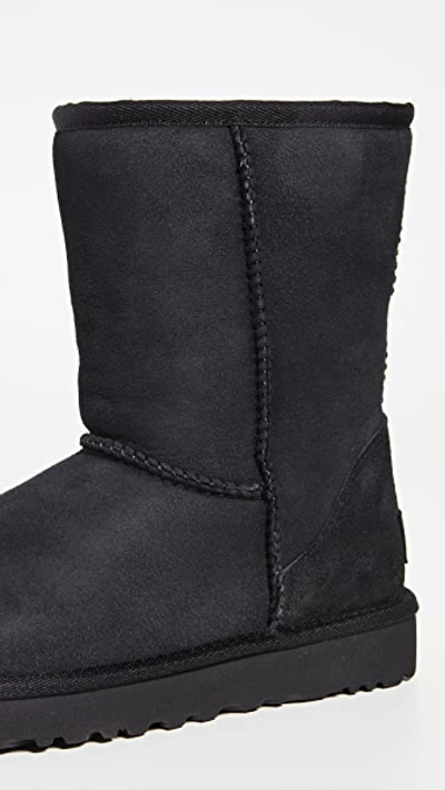 Ugg Classic Short Ii Boots Black In Black