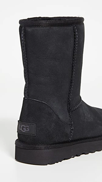 Ugg Classic Short Ii Boots Black In Black