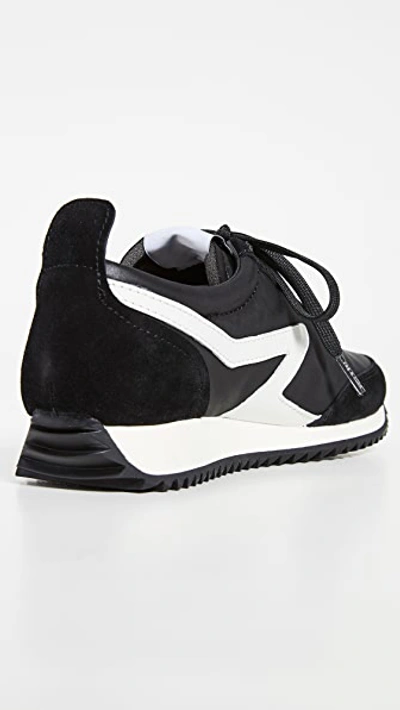 Shop Rag & Bone Retro Runner Sneakers In Black