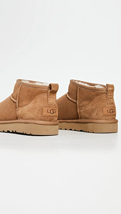 Shop Ugg Classic Ultra Mini Boots Chestnut