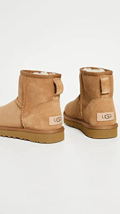 Ugg Womens Classic Mini Ii Boots In Chestnut