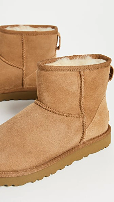 Ugg Womens Classic Mini Ii Boots In Chestnut
