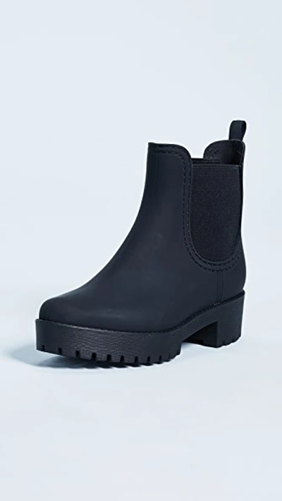 Shop Jeffrey Campbell Cloudy Rain Booties In Black