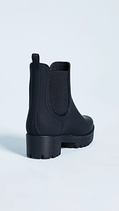 Shop Jeffrey Campbell Cloudy Rain Booties In Black