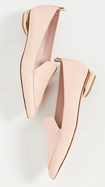 Shop Nicholas Kirkwood Beya Loafers In Powder