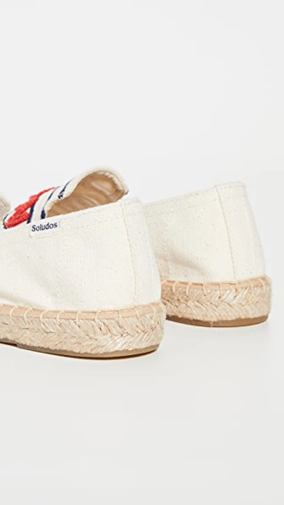 Shop Soludos Bonjour Espadrilles In Navy/natural