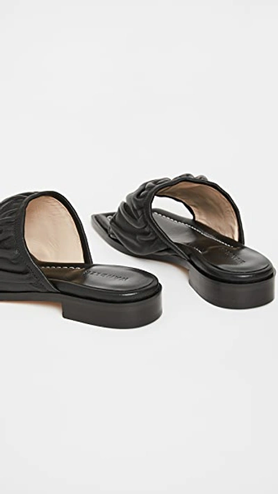Shop Wandler Mila Sandals In Black