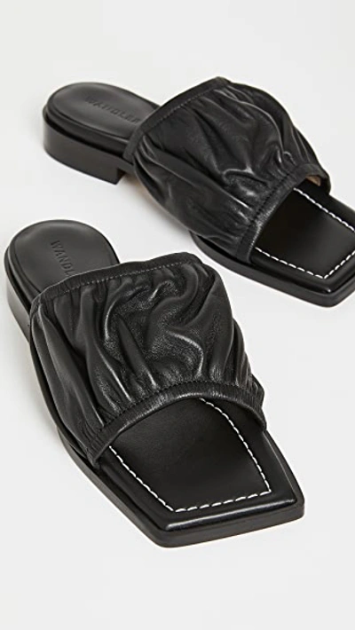Shop Wandler Mila Sandals In Black