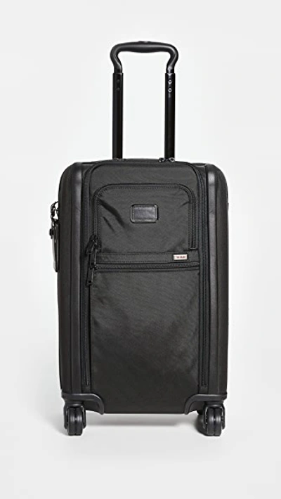 Shop Tumi Alpha International Expandable Carry On Suitcase In Black