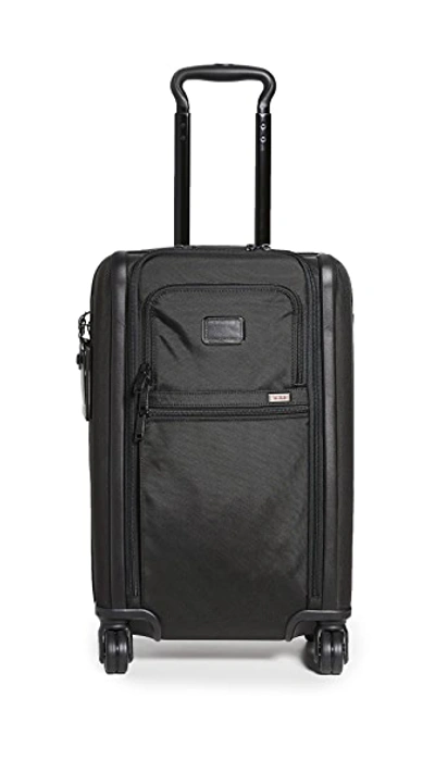 Shop Tumi Alpha International Expandable Carry On Suitcase In Black