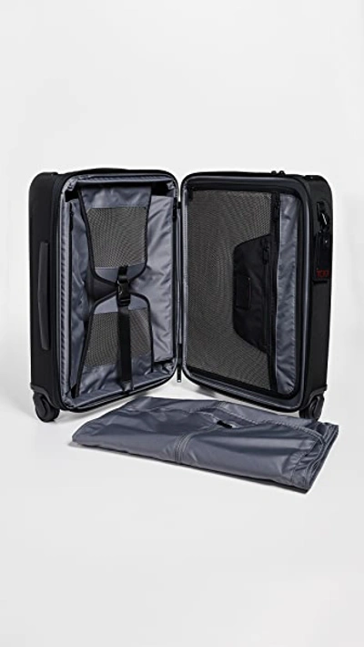 Shop Tumi Alpha Continental Dual Access 4 Wheel Carry On Suitcase Black