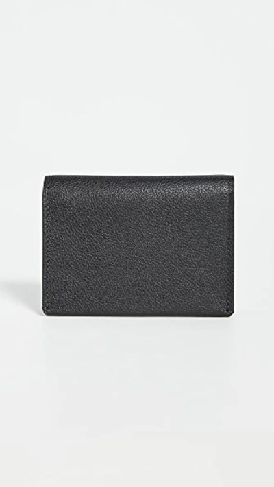 Shop Tumi Nassau Slg Gusseted Card Case In Black Texture