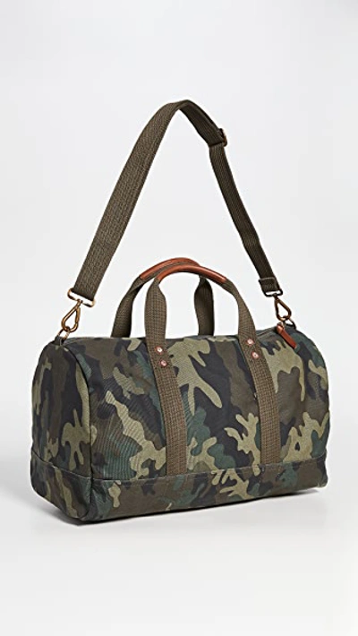 Shop Polo Ralph Lauren Camo Canvas Duffle Bag