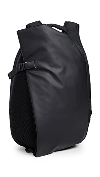 Shop Côte And Ciel Isar Obsidian Medium Backpack In Black