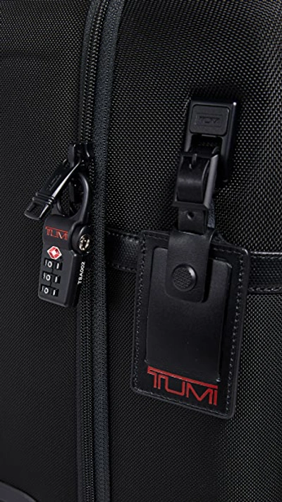 Tumi Alpha 3 Collection Compact 4-wheel Laptop Briefcase In Black