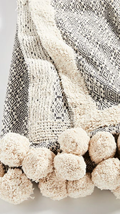 Shopbop Home Karma Living Eccentric Pom Pom Throw Blanket