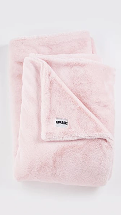Shop Apparis Brady Blanket Blush One Size