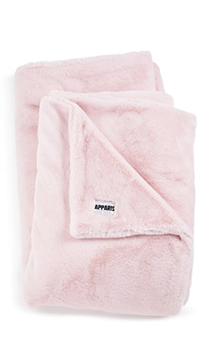Shop Apparis Brady Blanket Blush One Size