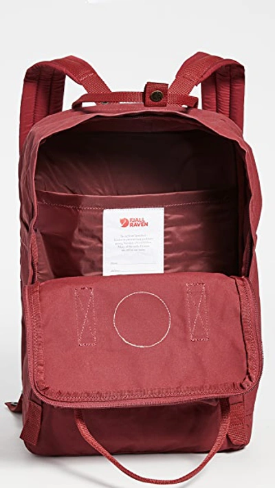 Shop Fjall Raven Kanken 15 Laptop Backpack" In Ox Red
