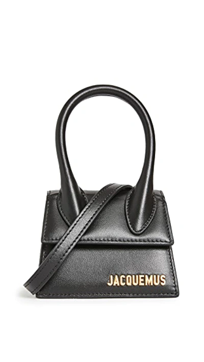 Shop Jacquemus Le Chiquito Bag Black