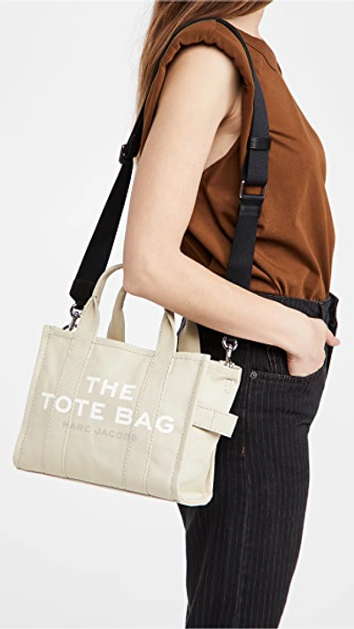 Shop The Marc Jacobs The Canvas Small Tote Bag Beige