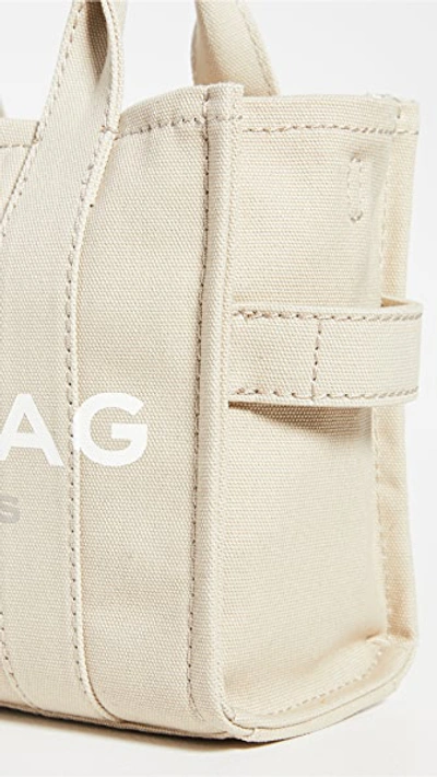 Marc Jacobs Traveler Canvas Tote In Beige