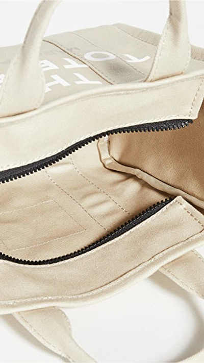 Marc Jacobs Traveler Canvas Tote In Beige