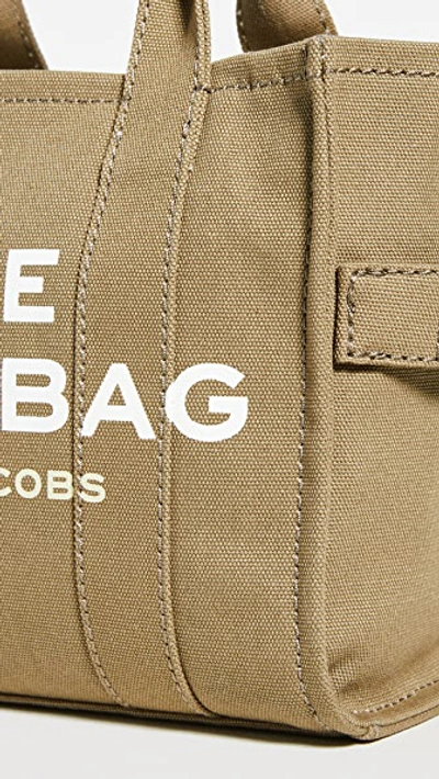 Shop The Marc Jacobs The Canvas Small Tote Bag Slate Green