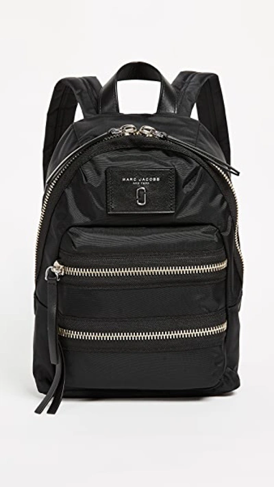 Shop Marc Jacobs Mini Nylon Biker Backpack In Black