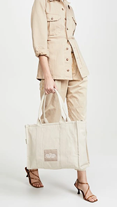 Shop The Marc Jacobs The Large Tote Bag Beige