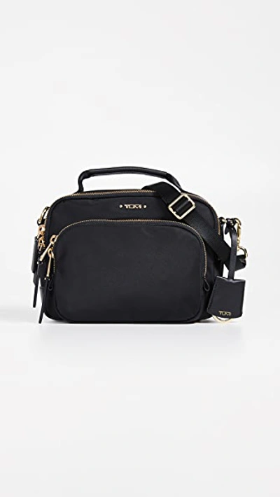 Shop Tumi Troy Cross Body Bag In Black