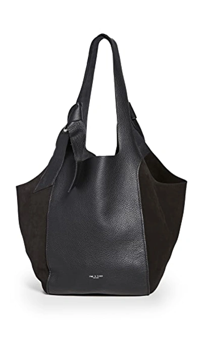 Shop Rag & Bone Grand Shopper Bag In Black