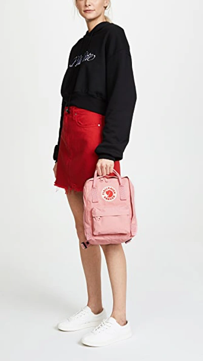 Shop Fjall Raven Kanken Mini Backpack Pink One Size