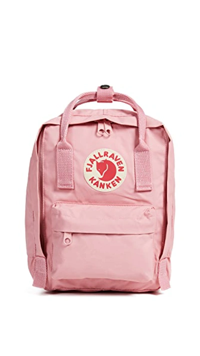 Shop Fjall Raven Kanken Mini Backpack Pink One Size