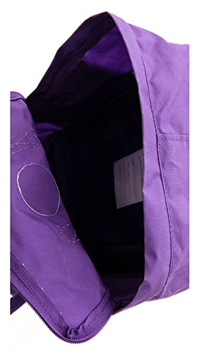 Shop Fjall Raven Kanken Backpack In Purple