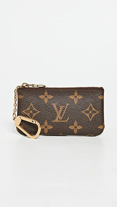 Shopbop Archive Louis Vuitton Pochette Cles, Monogram Brown In Brown