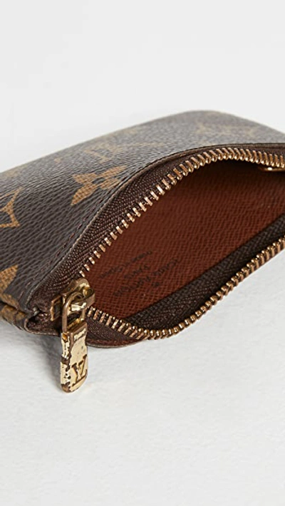 Shopbop Archive Louis Vuitton Pochette Cles, Monogram Brown In Brown