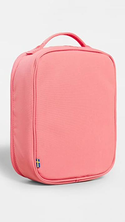 Shop Fjall Raven Kanken Mini Cooler Lunch Box In Peach Pink