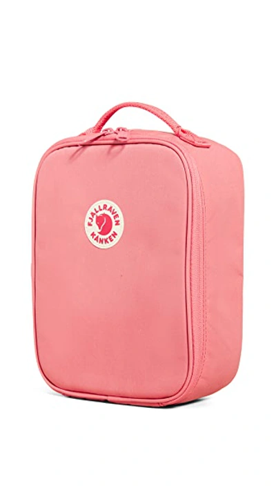 Shop Fjall Raven Kanken Mini Cooler Lunch Box In Peach Pink
