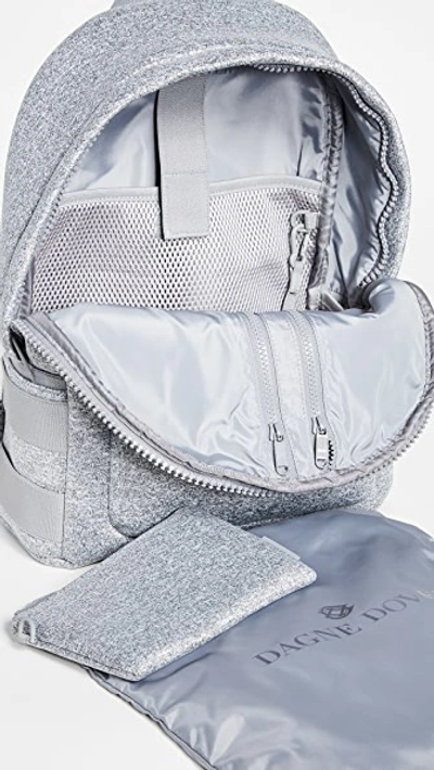 Shop Dagne Dover Dakota Medium Backpack In Heather Grey