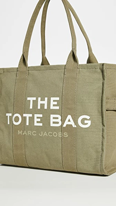 Shop The Marc Jacobs The Large Tote Bag Slate Green