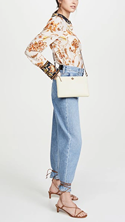 Tory Burch Kira Crossbody Bag In New Cream