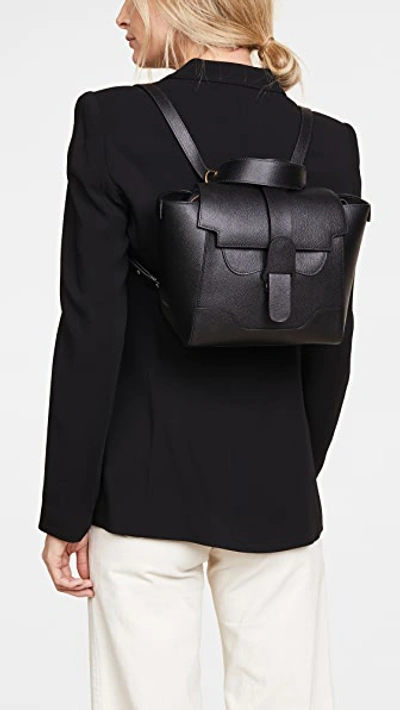 Shop Senreve The Mini Maestra Bag In Noir