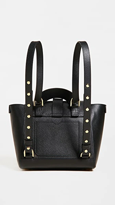 Shop Senreve The Mini Maestra Bag In Noir