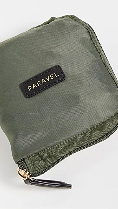 Shop Paravel Mini Fold Up Backpack Safari Green