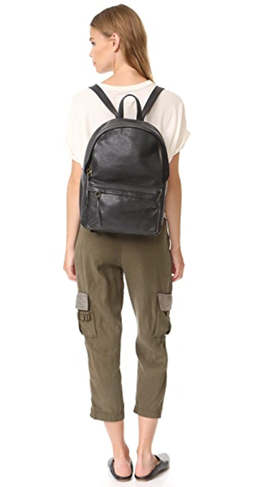 Shop Madewell The Lorimer Backpack True Black One Size