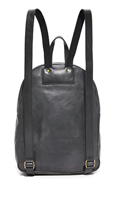 Shop Madewell The Lorimer Backpack True Black One Size