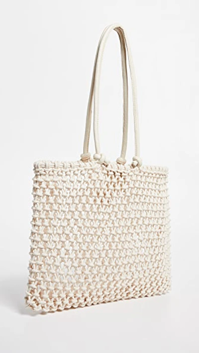 Clare V Sandy Tote In Natural