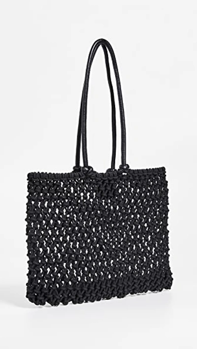 Clare V. Sandy Woven Market Tote