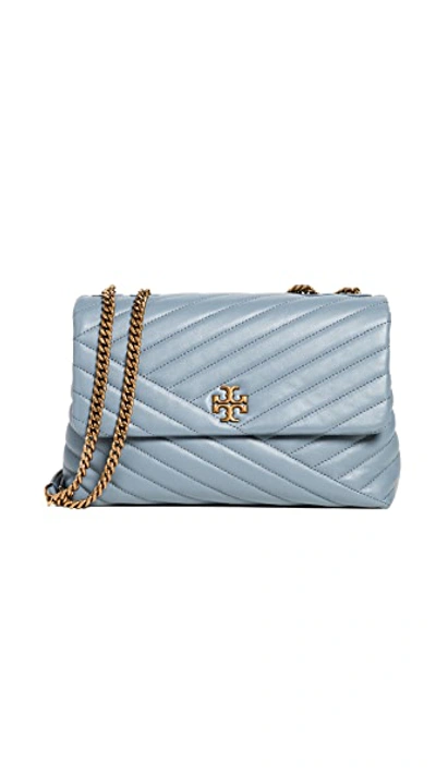 Tory Burch Kira Small Convertible Chevron Quilted Shoulder Bag In